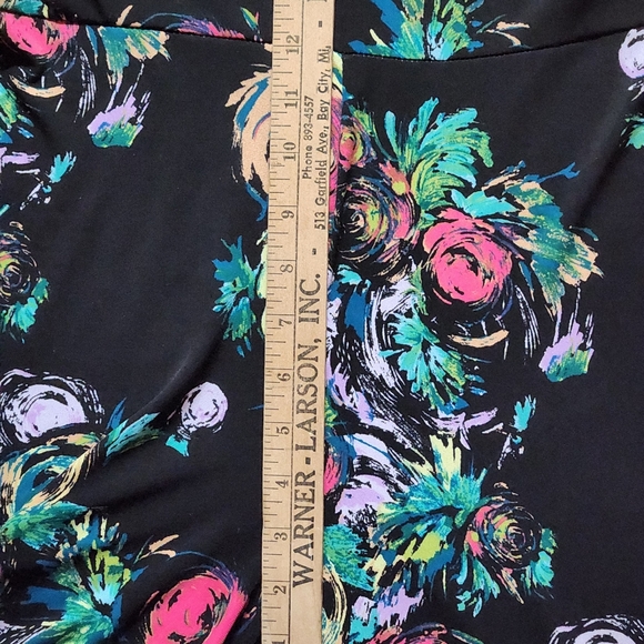 CLARA SUNWOO Floral Signature jumpsuit Size S Colors black pink green turquoise - Picture 7 of 14